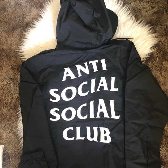Anti Social Social Club Jackets Coats Assc Windbreaker Poshmark